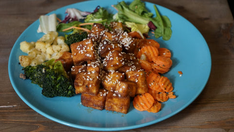 Bocconcini di Tofu in agrodolce