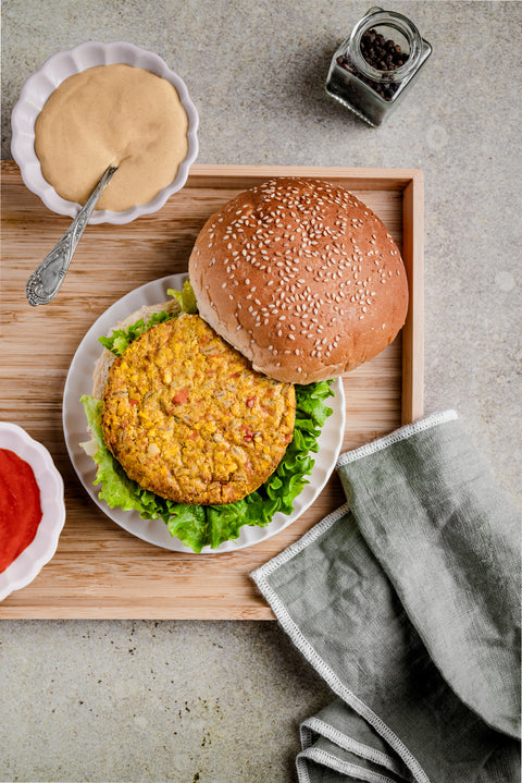 Burger di Luphemp-fu (150g)