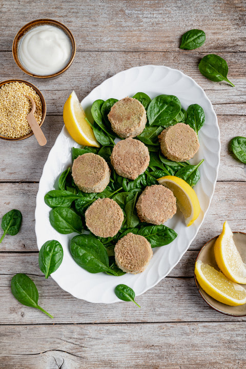 Crocchette di tofu, miglio e spinaci (200g)