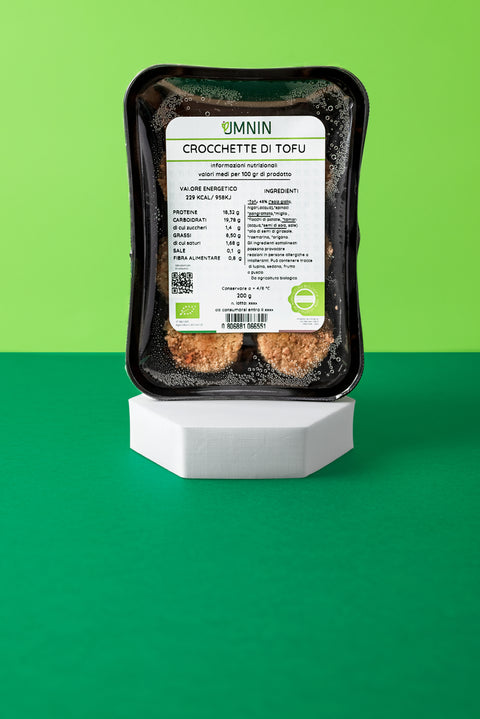 Tofu, millet and spinach croquettes (200g)